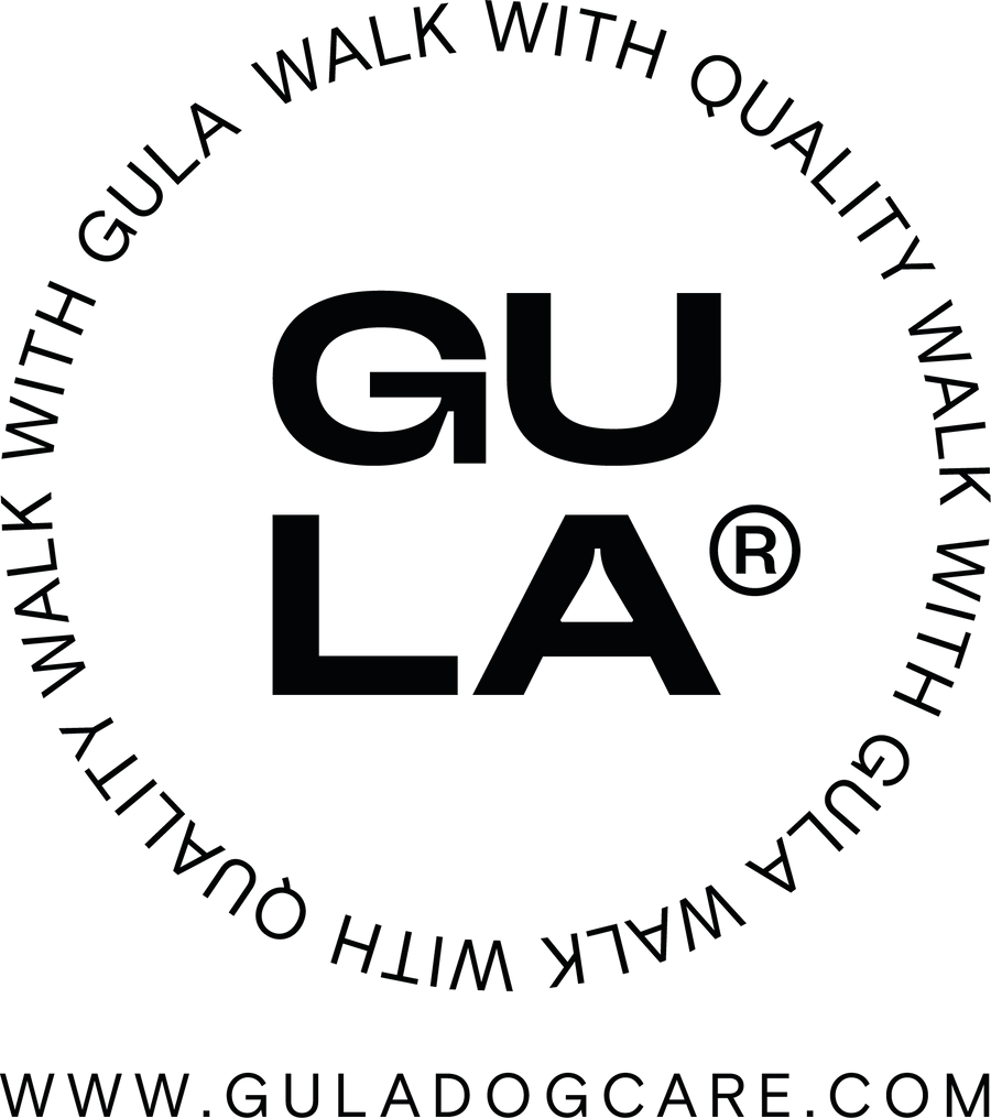 GULA - White & Black T-shirt - Brand icon - Gula Dog Care