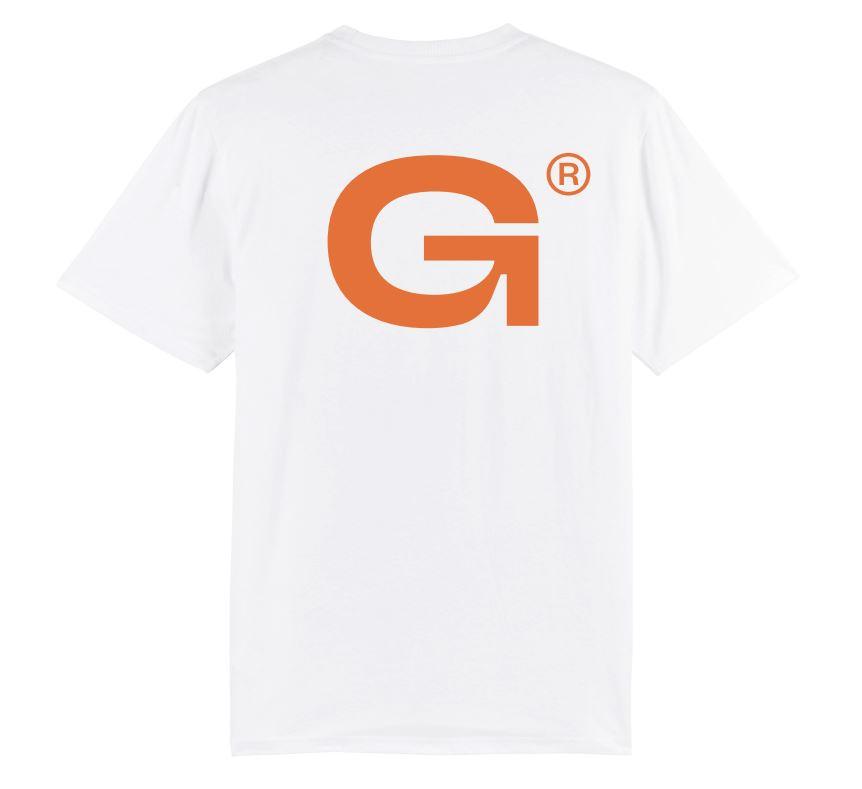 Wit & Oranje T-shirt - Gula Dog Care